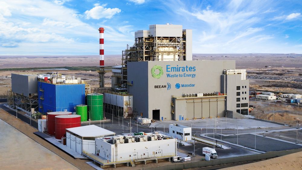Region’s First Commercial Scale Waste to Energy Plant inaugurated in Sharjah Represents Major Achievement in Low Carbon Energy Production